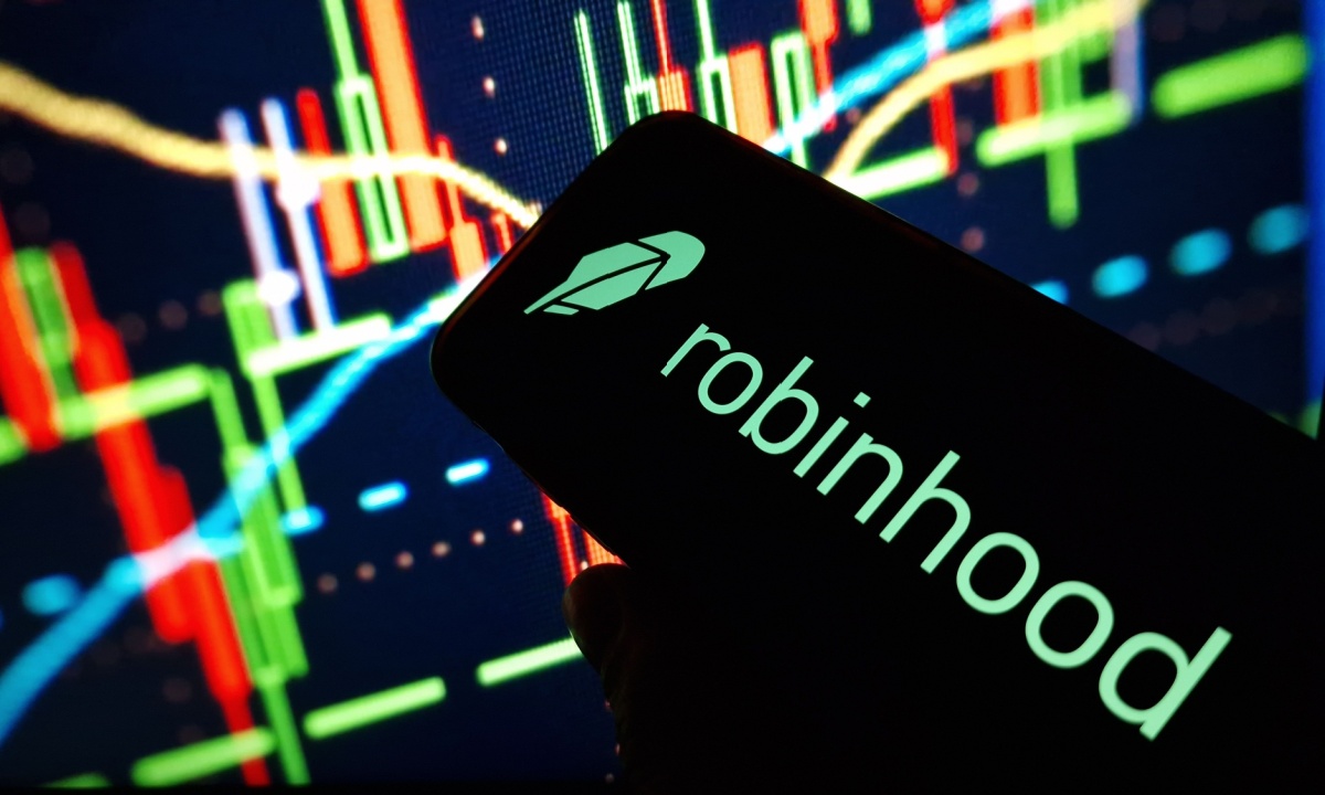Падение акций Robinhood