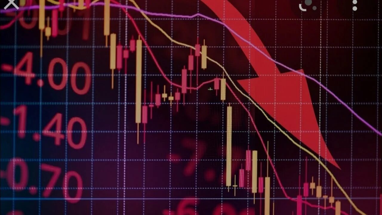 Падение фондовых индексов США