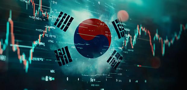 Seoul stock exchange market stop trading halt board display south korea kospi index samsung crash