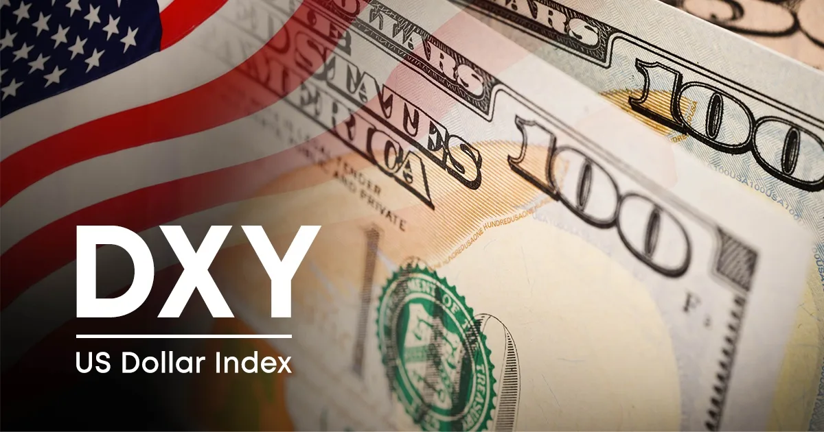US Dollar Index DXY drop treasury yields 10 year bond 4.65 forex trading screen