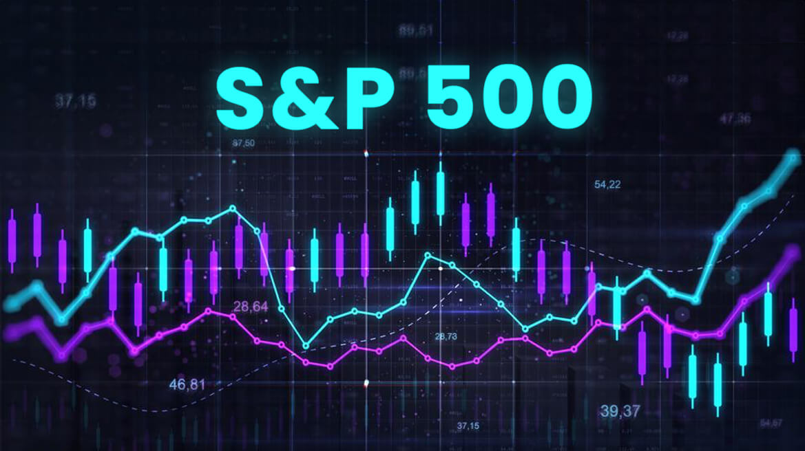 Illustration of European and US stock indices