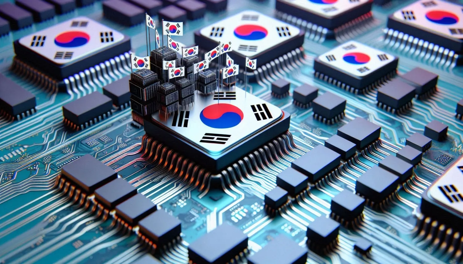Semiconductor and chip production in South Korea