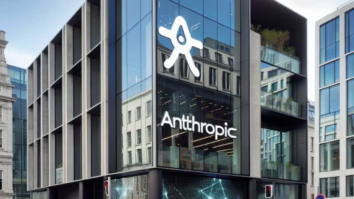Illustration of Nasdaq index growth and Anthropic IPO