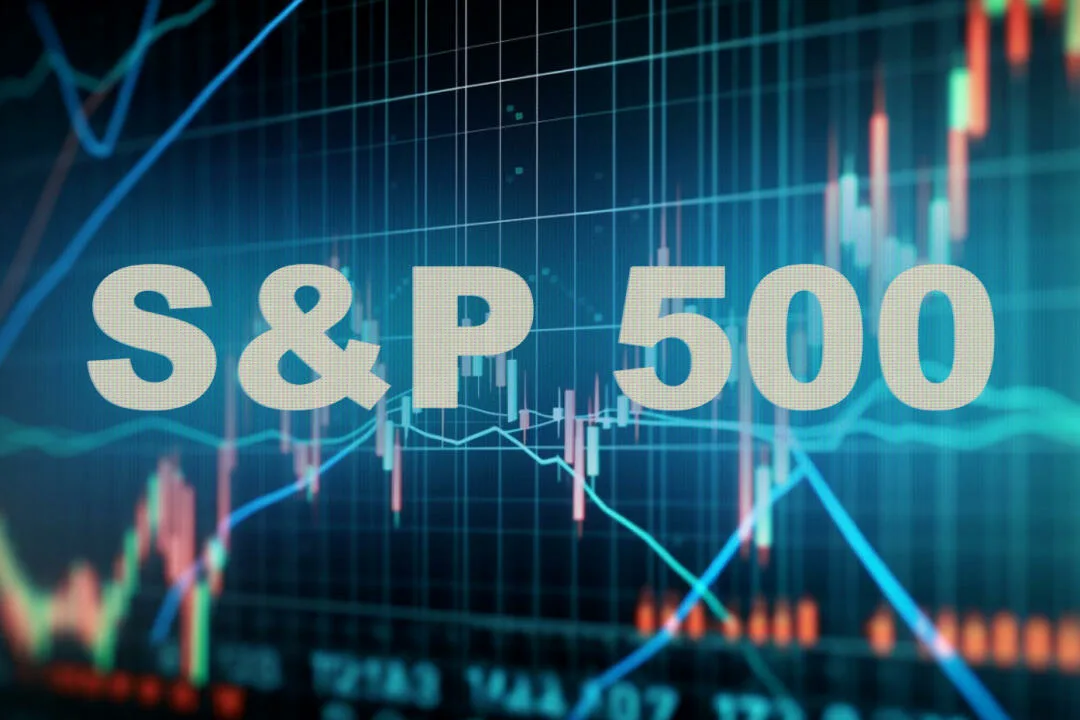 Illustration of US, European and Asian stock markets