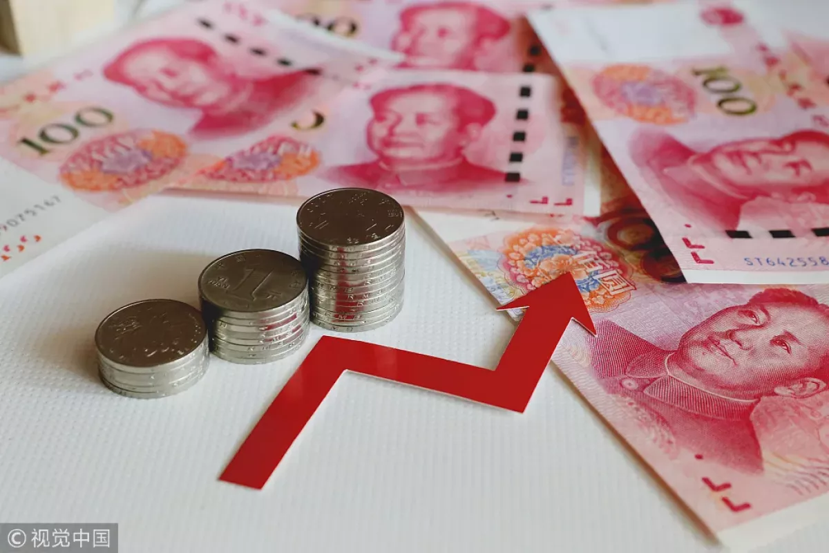 Illustration of China's economy and Asian stock indices