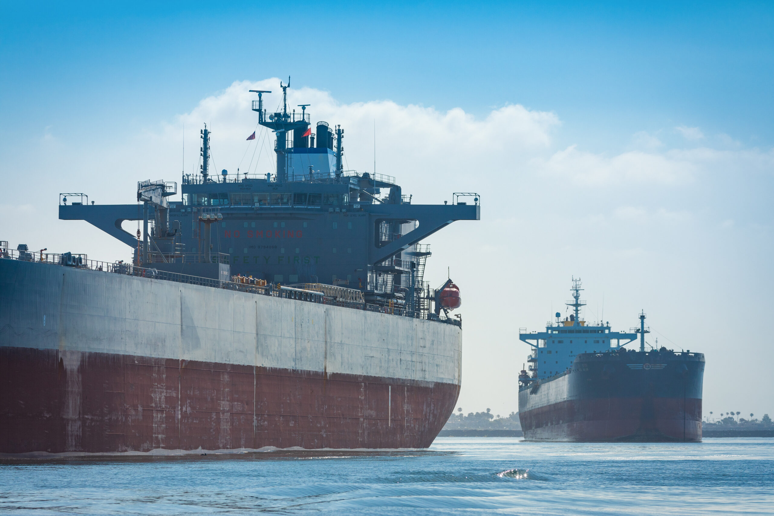 Oil tanker shipping vessel in Strait of Hormuz conflict zone energy market